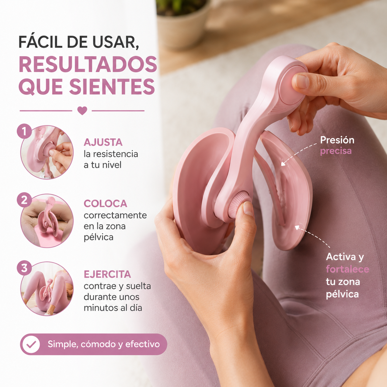 Entrenador Pelvico Moldeador Muslos