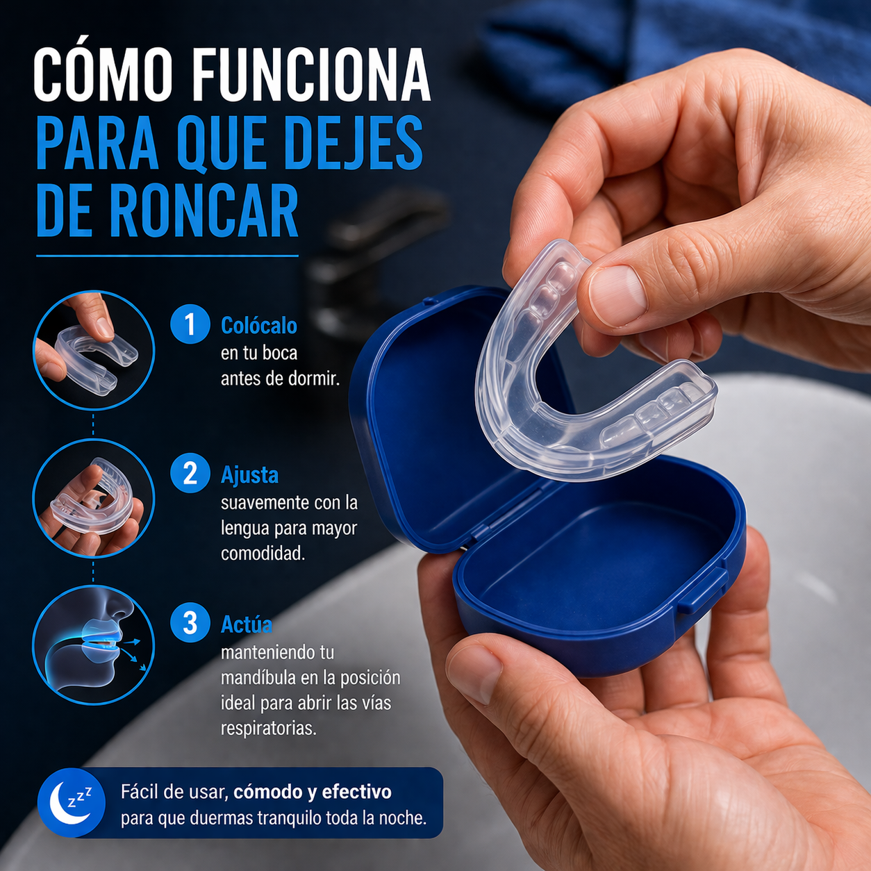 Dispositivo Antironquidos Ajustable