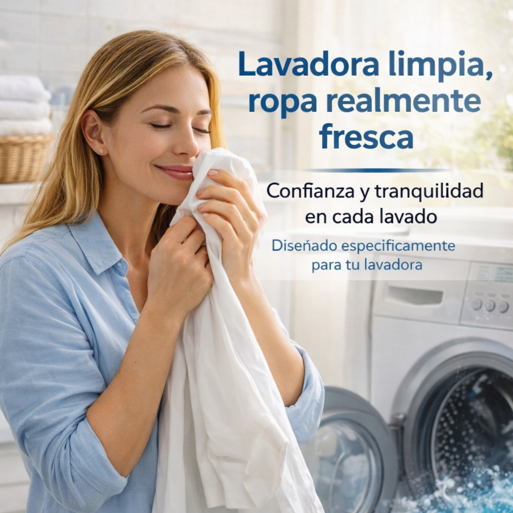Pastilla limpia y desinfecta Lavadora